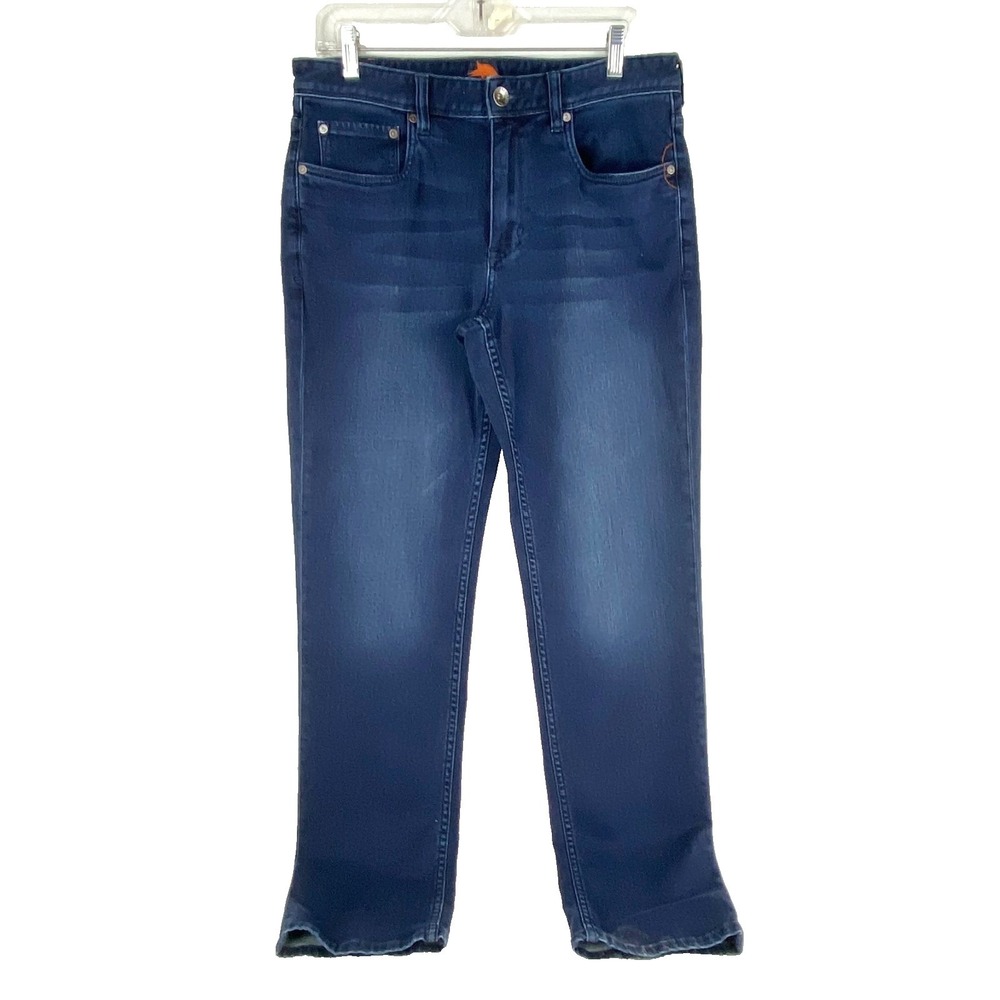 Tommy Bahama Classic Jeans Mens 32 x 32 Blue Cotton Blend Straight Stretch LKNU